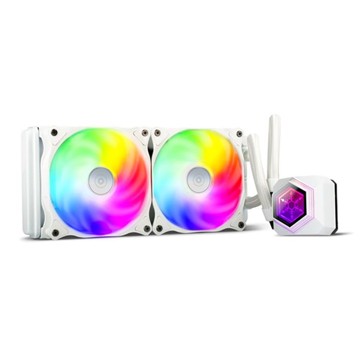 سیستم خنک کننده مایع سیلور ستون مدل PF240-ARGB-V2 WHITE